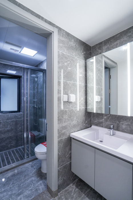 82㎡三居室，打造多能實用性玄關，打造效率型生活居所